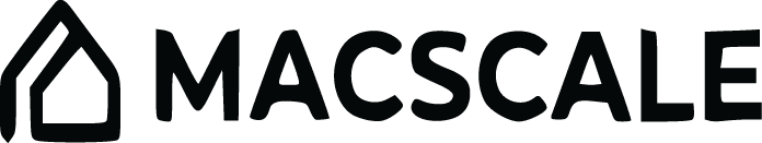 Macscale Black Logo